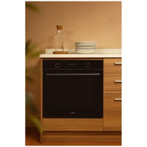 Omega 60cm 11 Function Built-in Electric Single Oven with AirFry Midnight OBO6011AM hero image