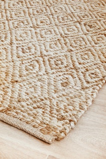 Rug Culture Nosa Oversize White & Natural Rug 400X300CM - NSA-444-NAT-400X300 hero image
