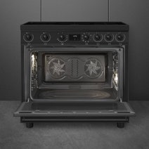 Smeg 90cm Matte Black Induction Freestanding Oven C9IMN2 hero image