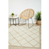 Rug Culture Nosa Medium White & Natural Rug 220X150CM - NSA-222-WHT-220X150 image NaN