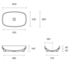 Catalano Green Lux 60 Washbasin - Matte White 3113000403 image NaN