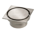 Rogerseller Square Floor Waste - Brushed Nickel 3806001007 image NaN