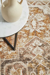 Rug Culture Jaipur Large Gold Multi-coloured Rug 290X200CM - JPR-88-GOLD-290200 hero image