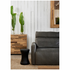 London Leather Fulham Fixed Three Seater Sofa HCFRDYSS60BLGRAF image NaN
