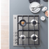 Bertazzoni 60cm Professional Series Stainless Steel Gas Cooktop with Wok Burner P604LPROX image NaN