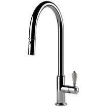 Turner Hastings Novi 85 Double Bowl Butler Sink Pack with Chrome Ludlow Pull Out Mixer Tap and Accessories PKG018 hero image