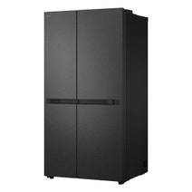 LG 664L Side by Side Refrigerator Matte Black GS-B599MBL hero image