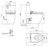 Toto B&H Elong Back To Wall Smart Toilet Suite with S7 Package ELONGBTWS7 image NaN