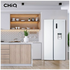 CHiQ 559L Side By Side Fridge White CSS559NWD image NaN
