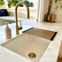 Turner and Hastings 47x32 Sink Roller Mat Drainer Brushed Brass RM4332-BB image NaN