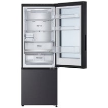 LG 340L Bottom Mount Fridge with Instaview Matte Black GB-V300MBL hero image