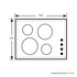 Westinghouse WHG645WA 60cm Natural Gas Cooktop image NaN