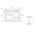 Bertazzoni Professional Series 110cm 5-Zone Induction Cooktop with Electric Triple Oven Cooker Stainless Steel PRO115I3EXT image NaN
