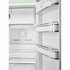 Smeg 270L 50's Retro Style Aesthetic Top Mount Fridge Pastel Green FAB28RPG3AU image NaN