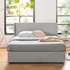 Zinus Maddon Double Upholstered Gas Lift Storage Bed Frame Light Grey AU-FPPST1-12D image NaN