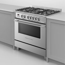 Fisher & Paykel 90cm Series 7 Classic Freestanding Dual Fuel Oven Stainless Steel OR90SCG2X1 hero image