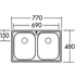 Oliveri WA163PACK Diaz Sink Pack image NaN