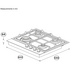 Fisher & Paykel Series 7 60cm Natural Gas Cooktop Stainless Steel CG604DX1 image NaN