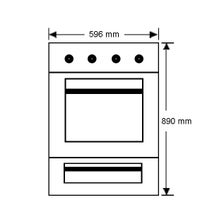 Electrolux EVEP626BB 60cm Electric Pyrolytic Wall Oven hero image