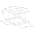 Brohn 60cm Built In EuroKera Ceramic Cooktop BRCC6001-EK image NaN