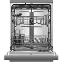 Haier 60cm Freestanding Dishwasher Satina Silver HDW15F2S1 hero image