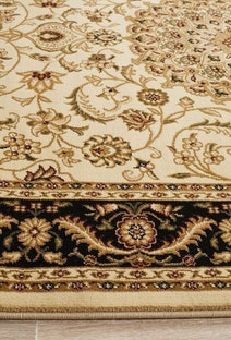 Rug Culture Sydney Medium Ivory Black Rug 230X160CM - SYD-9-IB-230X160 hero image