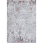 Rug Culture Illusions Large Silver & Blush Rug 280X190CM - ILU156BLUSH280X190 hero image