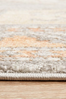 Rug Culture Mayfair Large Grey & Peach Rug 290X200CM - MAY-CAT-GRY-290X200 hero image