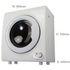 Esatto 4.5kg Vented Dryer VDE45W image NaN
