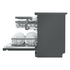 LG 60cm QuadWash Freestanding Dishwasher with Auto Door Opening Matte Black XD3A15MB image NaN