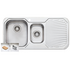 Oliveri PE301 Petite 1 and 1/2 Bowl Right Hand Drainer Topmount Sink image NaN