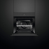 Fisher & Paykel Series 9 Minimal 60cm Handleless Pyrolytic Oven Black Glass OB60SMPTNB1 image NaN