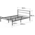 Zinus Queen Metal Bed Frame Black AU-QLPBHFB-12Q image NaN