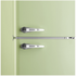 Linarie Annecy 242L Retro Bottom Mount Fridge Green LKCO250GREEN image NaN
