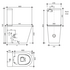 Studio Bagno Manhattan Hi Line Bottom Inlet Suite Complete - Gloss White MHL001BI image NaN