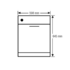 Samsung DW60H6050FS Freestanding Dishwasher image NaN
