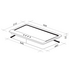 Artusi 90cm Maximus Series Stainless Steel Cooktop AGH90XFFD image NaN
