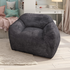 I Am Fake - Proudly Animal-Free, Dark Grey Snug Chair HCXSNUSA20BSLA image NaN