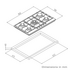 Blanco CG905WXFFC 90cm Natural Gas Cooktop image NaN