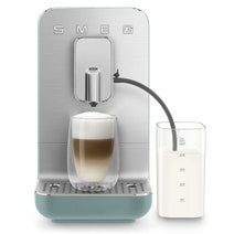 Smeg Automatic Coffee Machine with AutoMilk Emerald Green BCC13EGMAU hero image