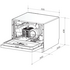 ILVE Benchtop Dishwasher Silver IVDFS55 image NaN