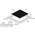 Emilia 60cm 4 Zone Ceramic Cooktop EMCER64FIT image NaN