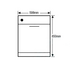 Euromaid DR14S Freestanding Dishwasher image NaN