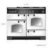 Falcon 110cm Classic Deluxe Royal Blue Dual Fuel Freestanding Oven CDL110DFRB-BR image NaN