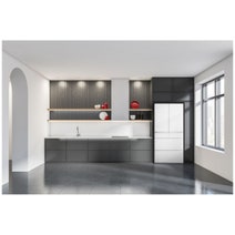 Hitachi 670L Multi Drawer French Door Refrigerator Crystal Black Glass R-GW670TAXK hero image
