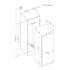 Smeg Fully Integrated 197L Freezer SABI221FF image NaN