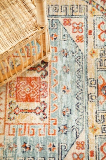 Rug Culture Legacy Large Multi-coloured Rug 240X240CM - LEG-859-SKY-240X240 hero image