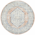 Rug Culture Mayfair Medium Peach & Blue Rug 200X200CM - MAY-LOR-PEA-200X200 image NaN