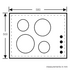Haier 60cm Electric Oven & 60cm Gas Cooktop Pack HWO60S7EX1HCG604WFCX image NaN