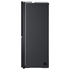 LG 635L Side by Side InstaView Fridge with Ice & Water Dispenser Matte Black GS-V600MBLC image NaN